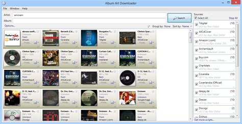 <b>Album Art Downloader</b> は、音楽コレクションのアルバムアート（カバーアート、CDジャケット）の画像を検索してダウンロードすることができる、Windows 向けのフリーソフトです。. . Album art downloader